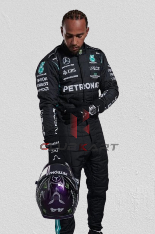 Lewis Hamilton 2021 f1 go kart racing suit
