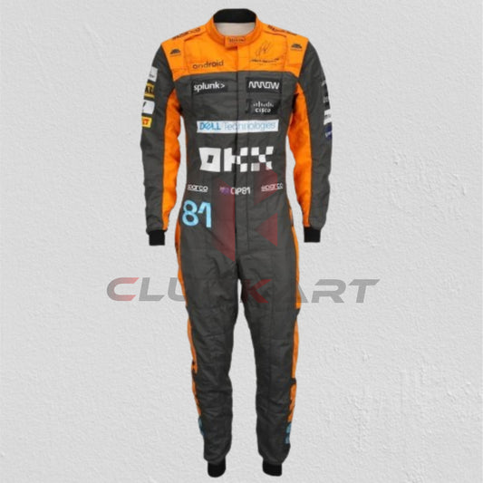 Oscar Plastri 2023 f1 go kart racing suit