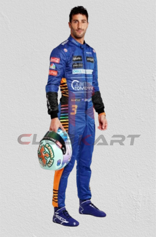 Daniel Ricciardo 2021 f1 go kart racing suit