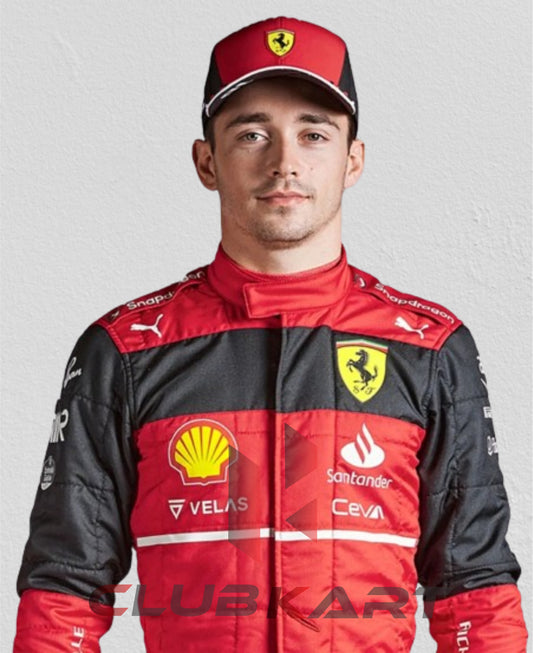 Charles Leclerc 2022 f1 go kart racing suit