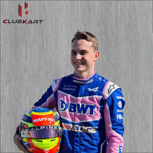Oscar Piastri 2022 f1 go kart racing suit