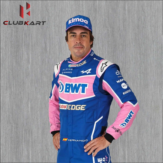 Fernando Alonso 2022 f1 go kart racing suit