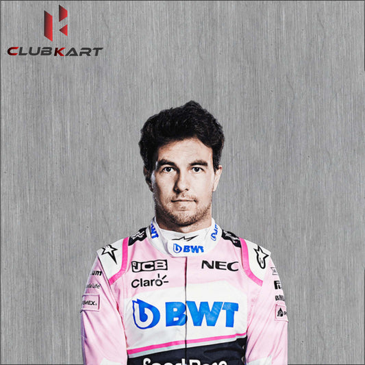 Sergio Perez f1 go kart racing suit