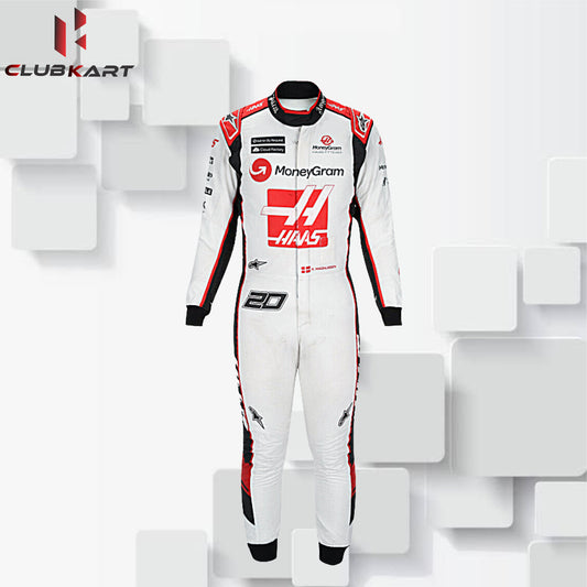 Kevin Magnussen 2023 f1 go kart racing suit