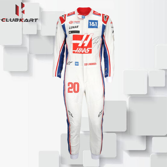 Kevin Magnussen 2022 f1 go kart racing suit