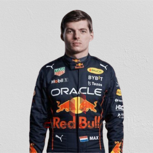 Max Verstappen 2022 f1 go kart racing suit