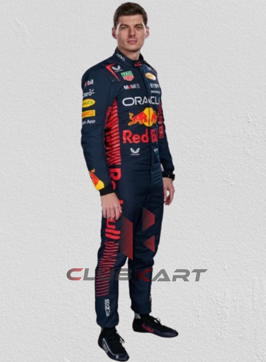 Max Verstappen 2023 f1 go kart racing suit