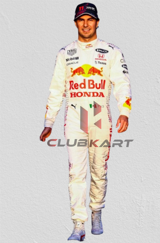 Sergio Perez 2021 f1 go kart racing suit