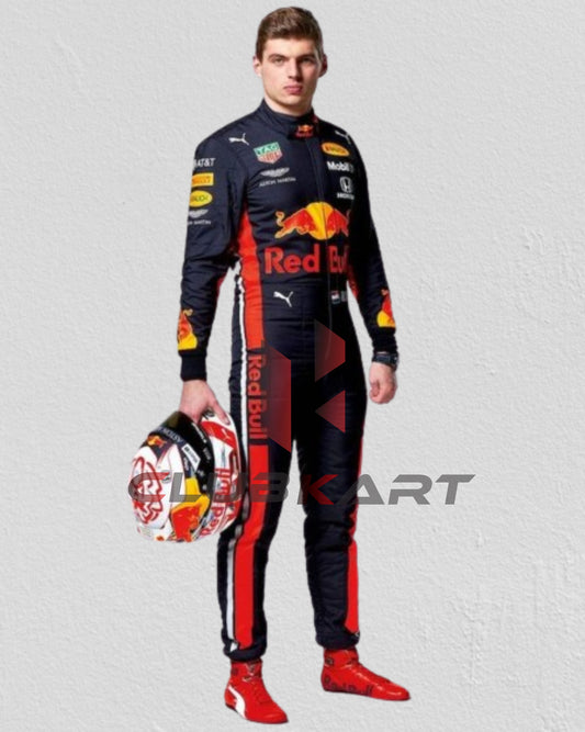 Max Verstappen 2019 f1 go kart racing suit