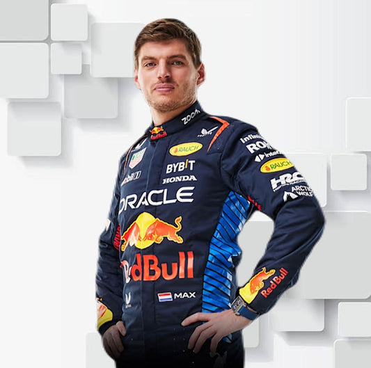 Max Verstappen 2024 f1 go kart racing suit