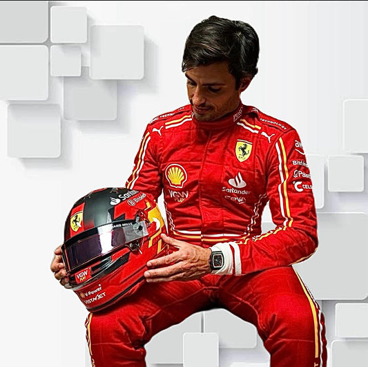 Carlos Sainz 2024 f1 go kart racing suit