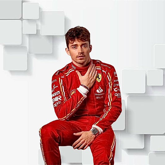 Charles Leclerc 2024 f1 go kart racing suit