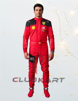 Carlos Sainz 2023 f1 go kart racing suit